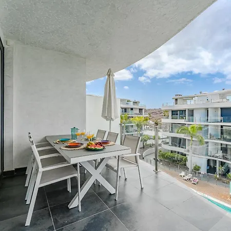 Exclusive Penthouse - 85m Pool - Private Garage - 3 Terraces Lägenhet Palm-mar